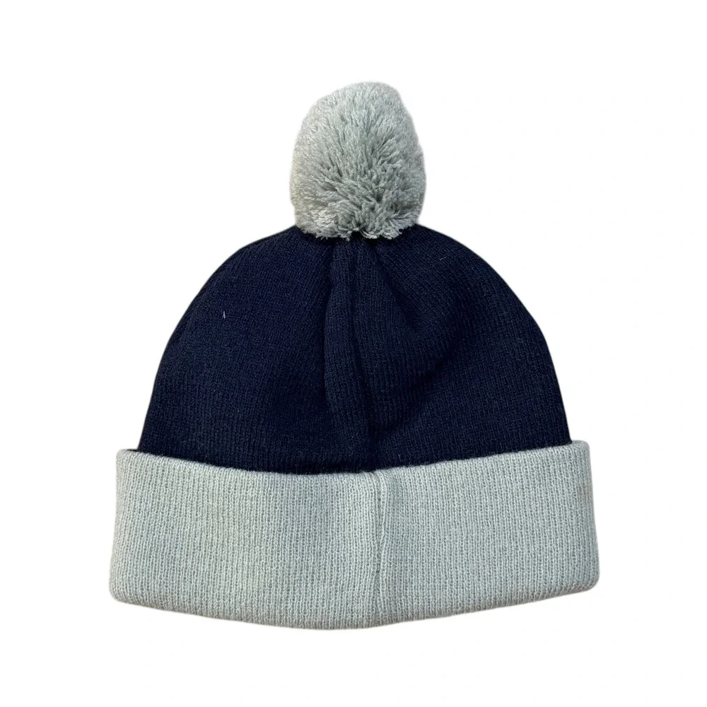 47 Brand Dallas Cowboys Toddler Beanie Hat Navy Grey Knit‎ Pom Pom Star Logo